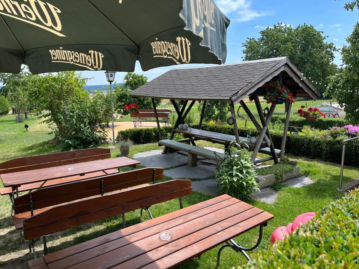 Gasthof Drei Schwanen Langenwetzendorf Exterior photo